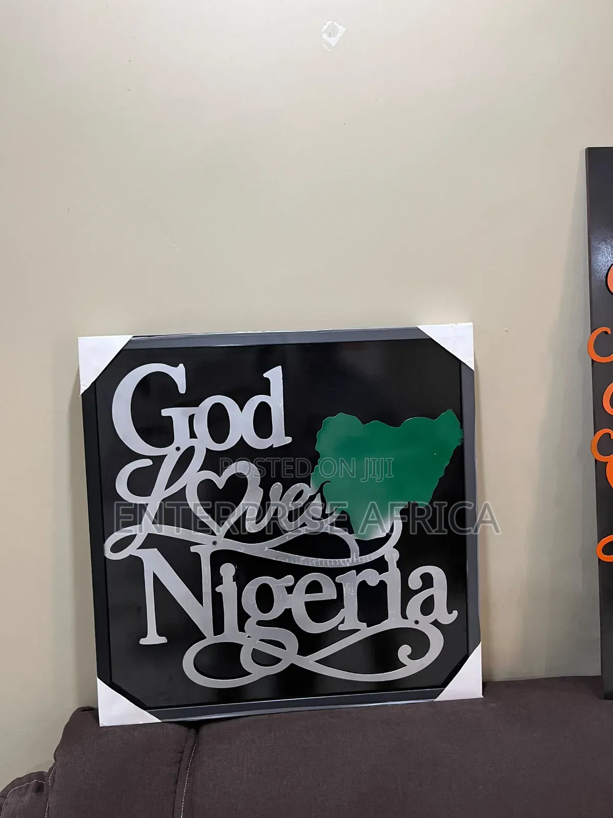 Metal on Board Wall Art