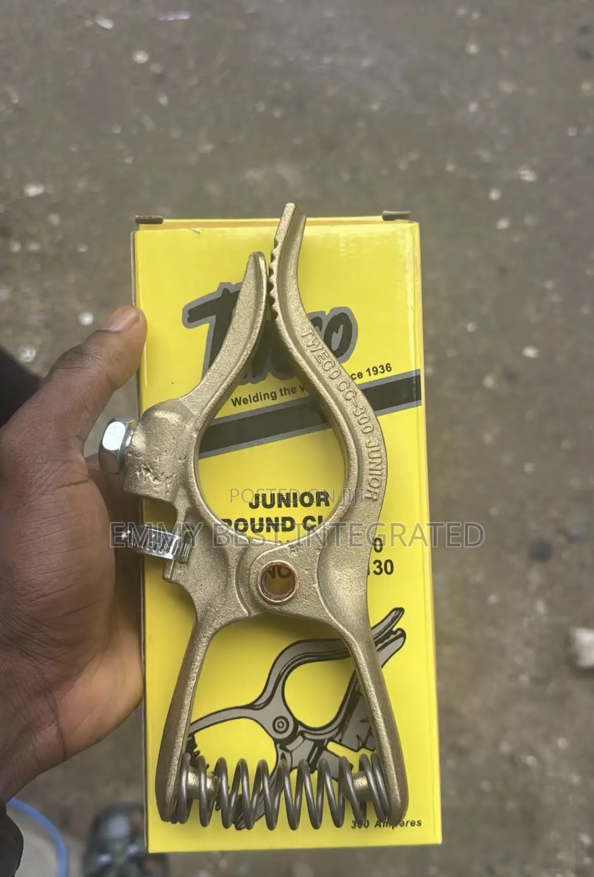 Tweco Junior Ground Clamp.
