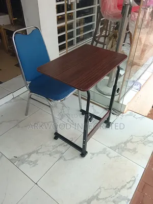 Adjustable Height Laptop Table