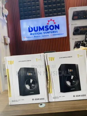 Adam Professional Audio T8v Studio Monitor Speakers - Pair