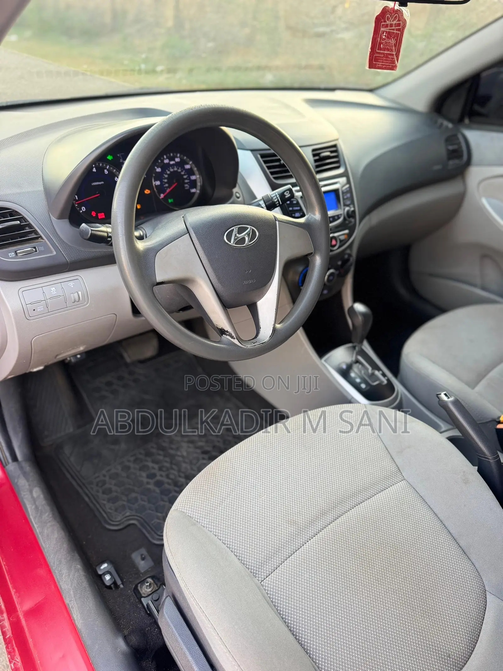 Hyundai Accent 2014 Red