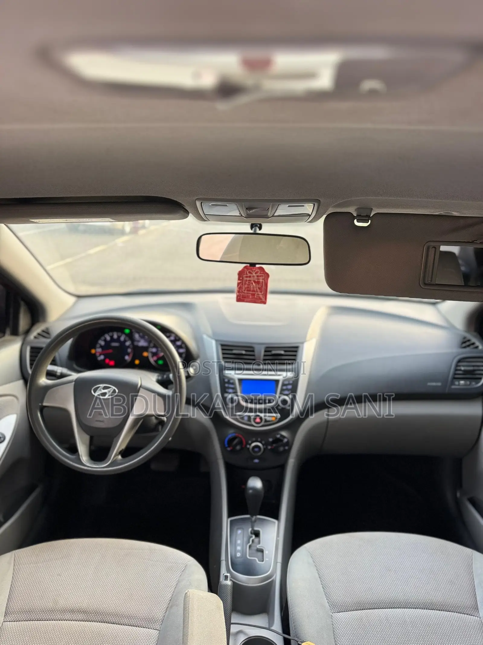 Hyundai Accent 2014 Red