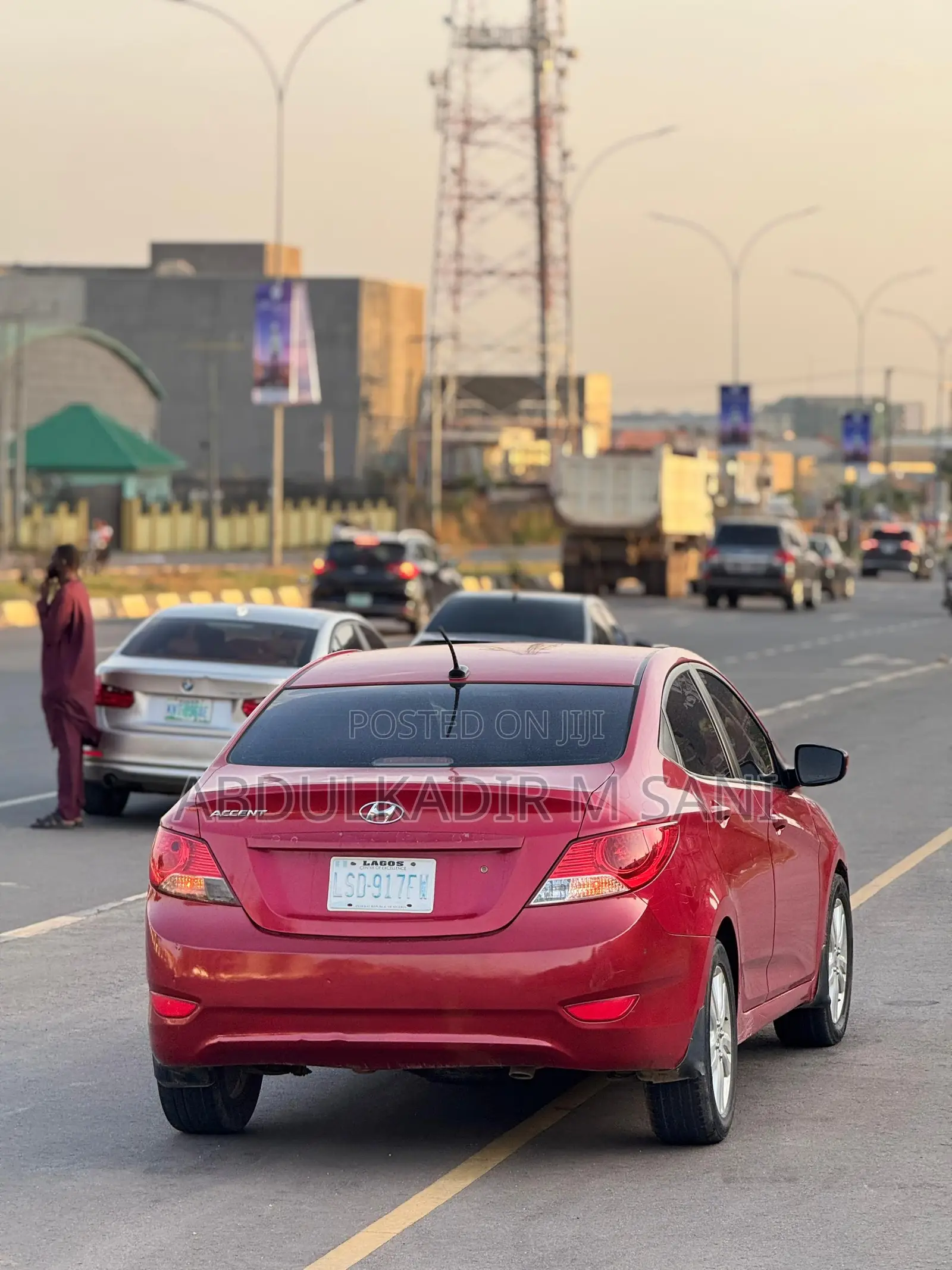 Hyundai Accent 2014 Red