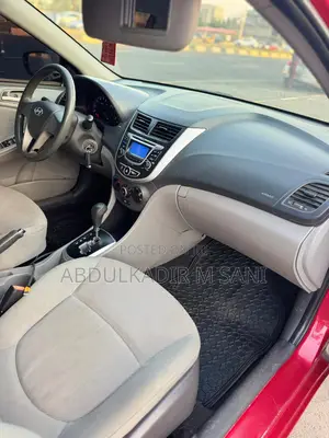 Hyundai Accent 2014 Red