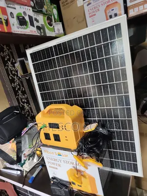 Portable Reliable 500w Solar Generator With 100w Panel