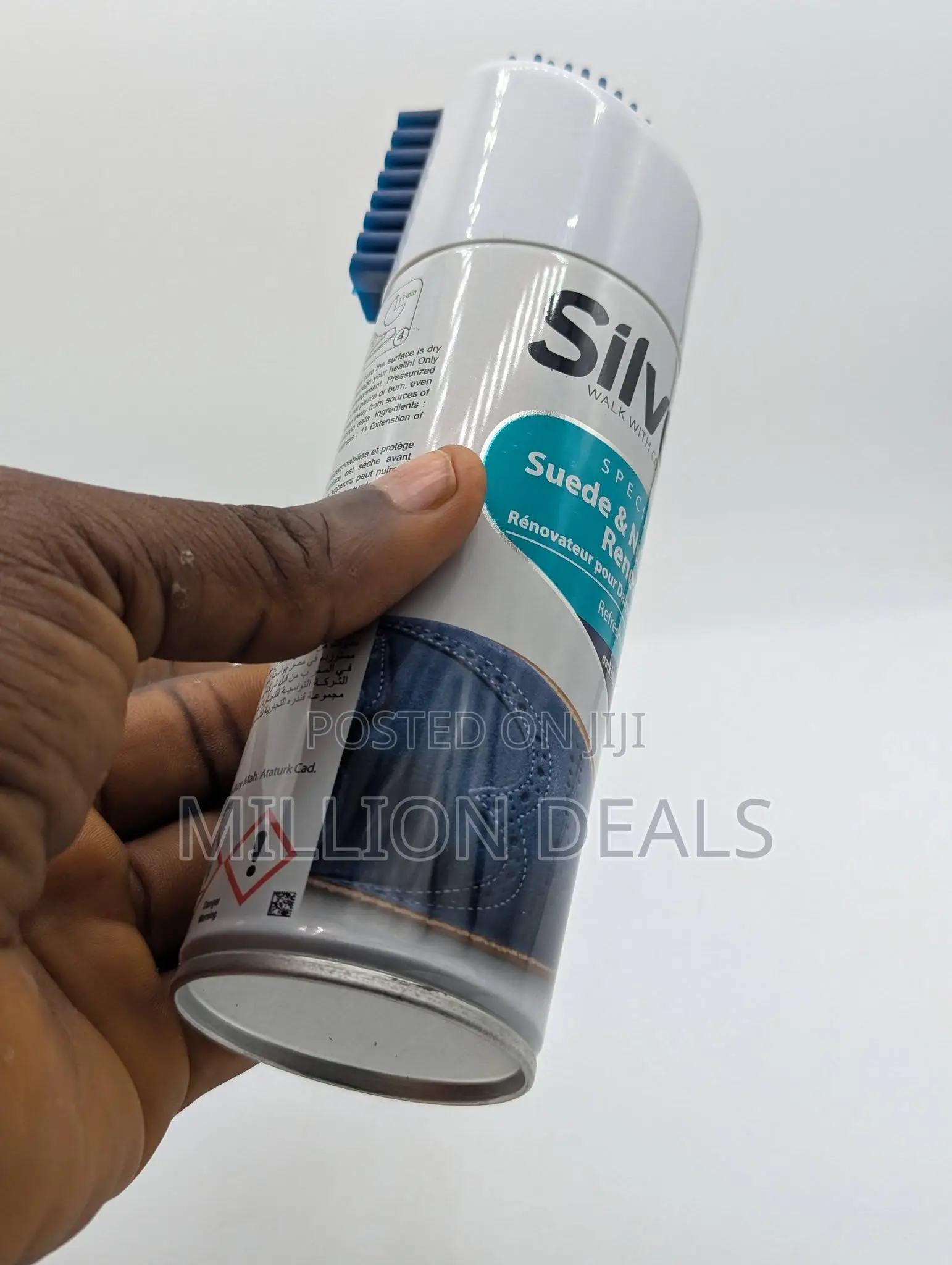 Unique Suede Shoe Polish Blue