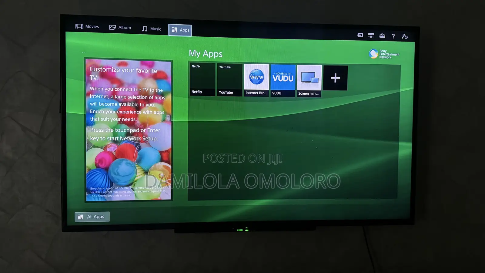 Sony Bravia 60 Inches Smart Five