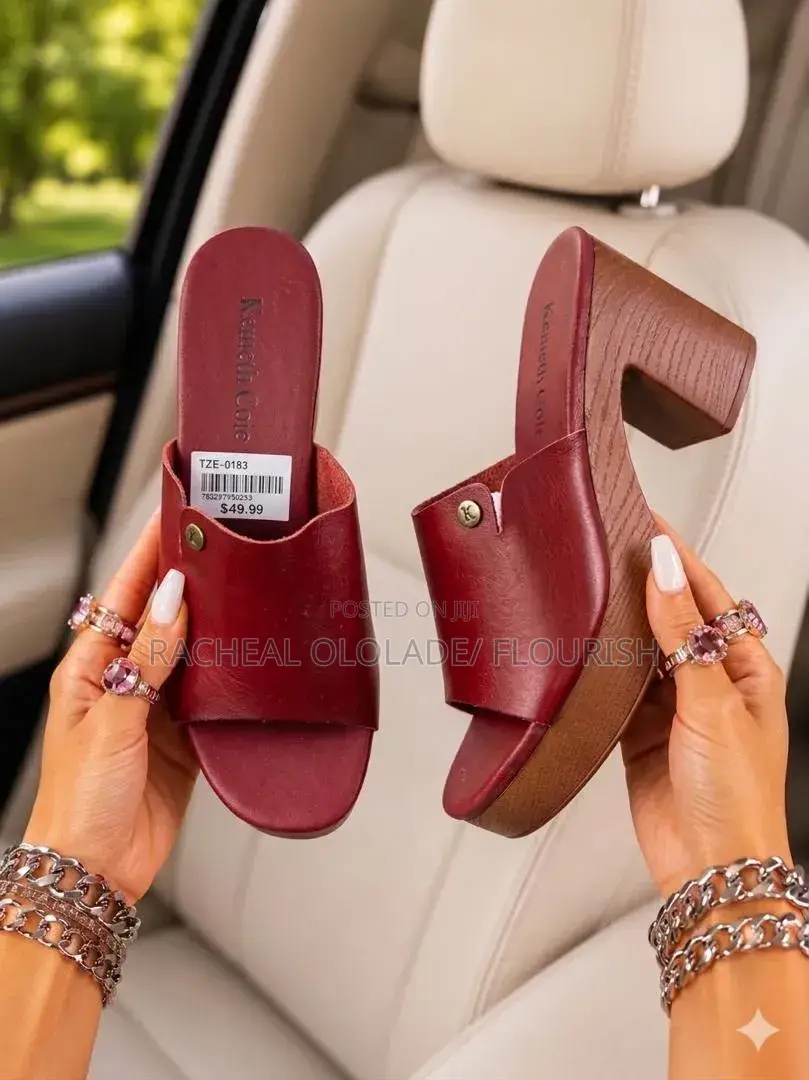 Classy Female Heel Slippers