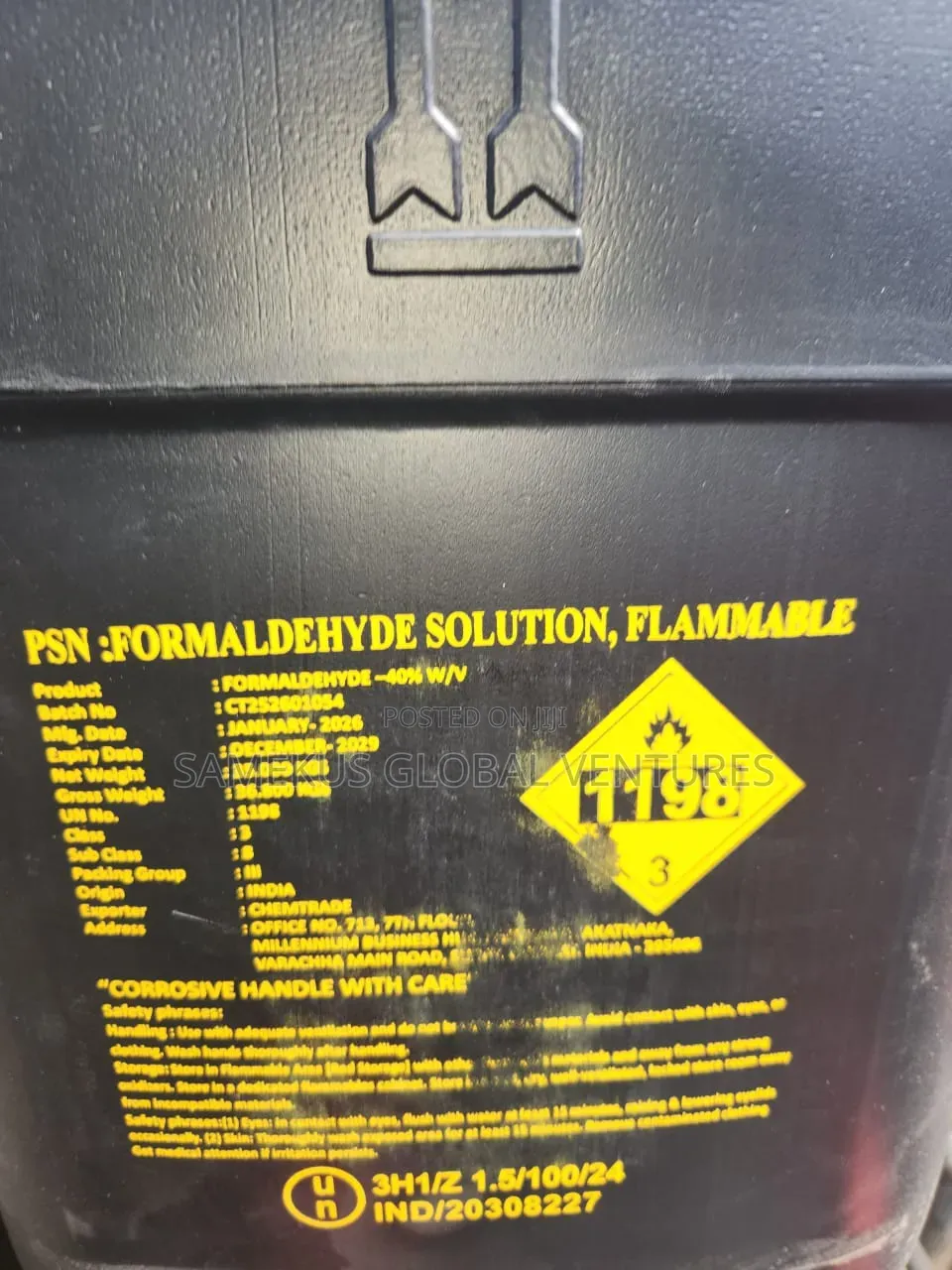 Formaldehyde Available