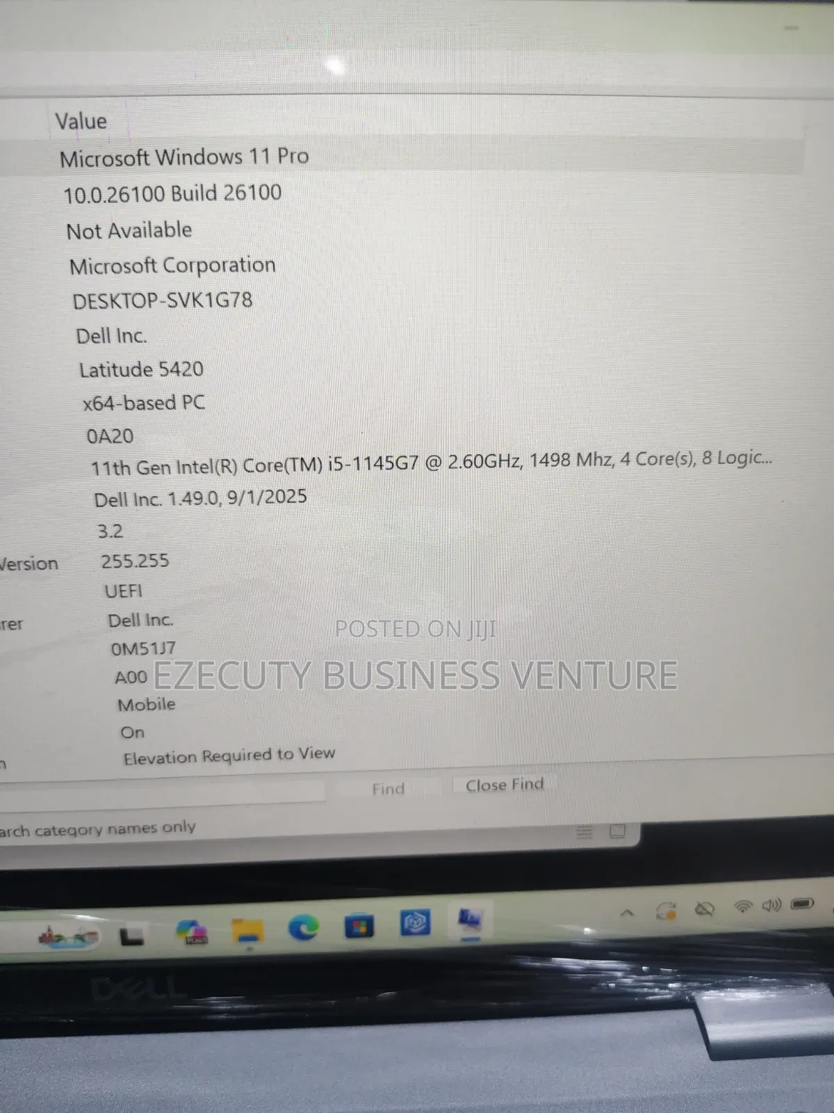 Laptop Dell Latitude 5420 16GB Intel Core i5 SSD 256GB