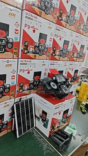3 Lense P9 Solar CCTV