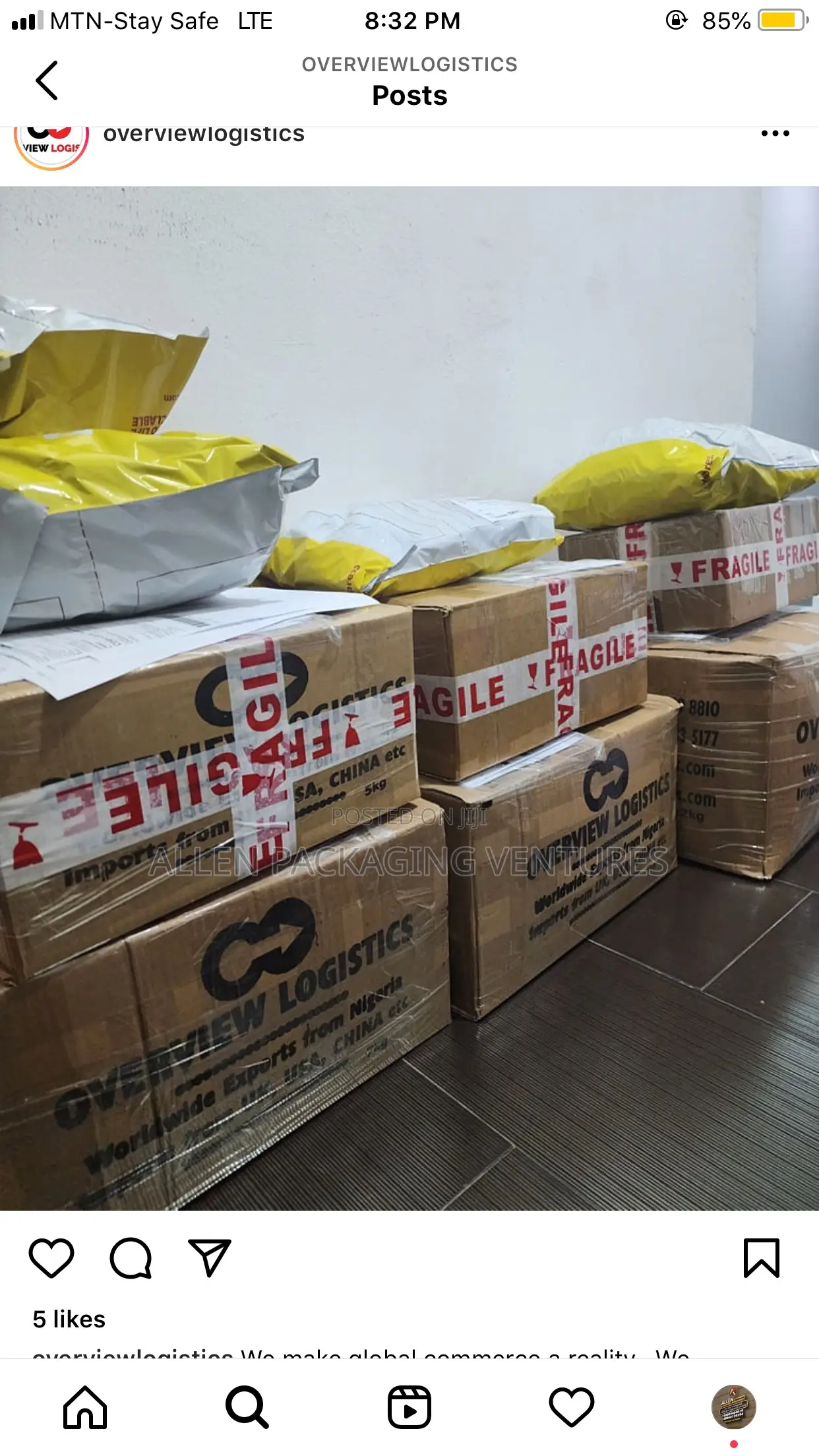 Moving Boxes for Logistics and Cargo Companies