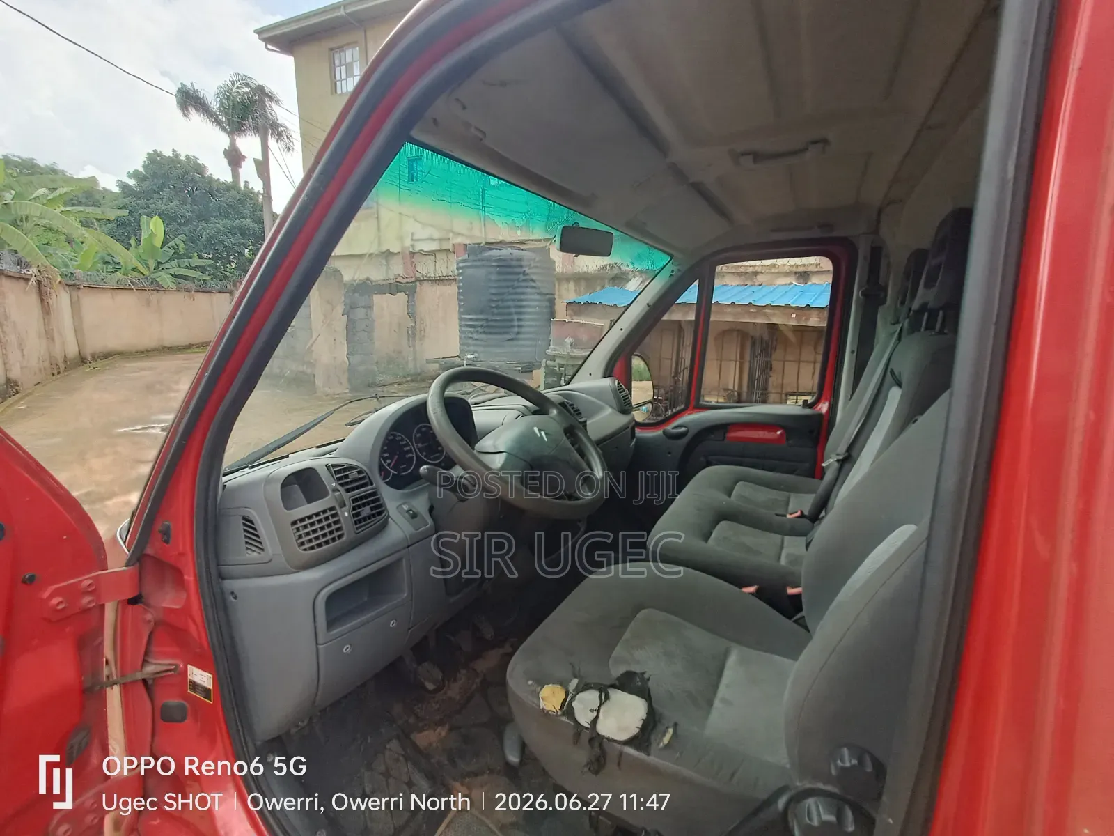 Citroen Jumper 2012 Red