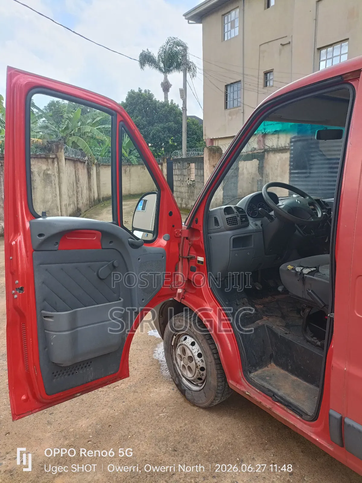 Citroen Jumper 2012 Red