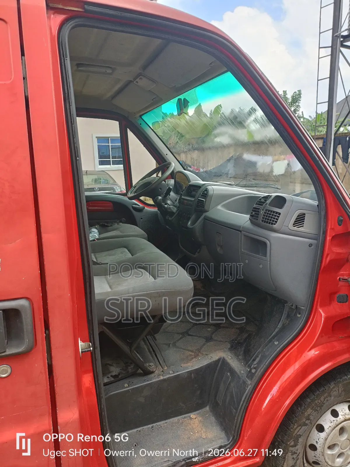 Citroen Jumper 2012 Red