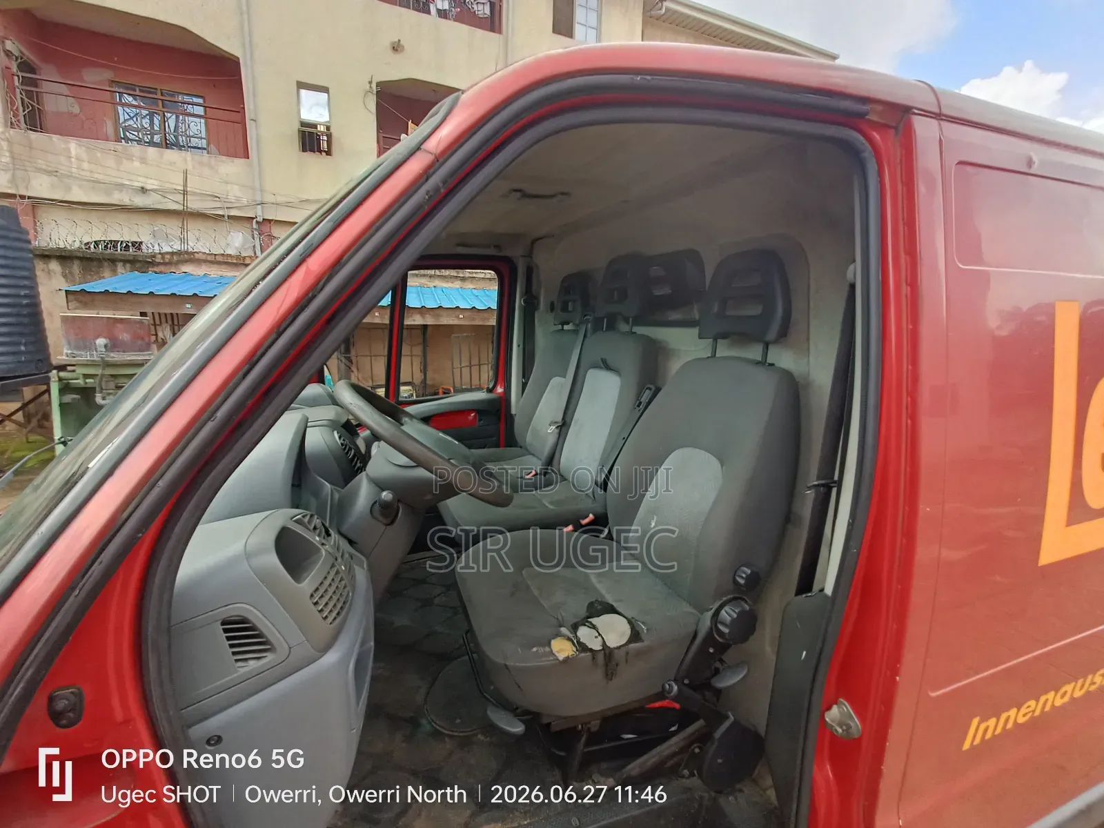 Citroen Jumper 2012 Red