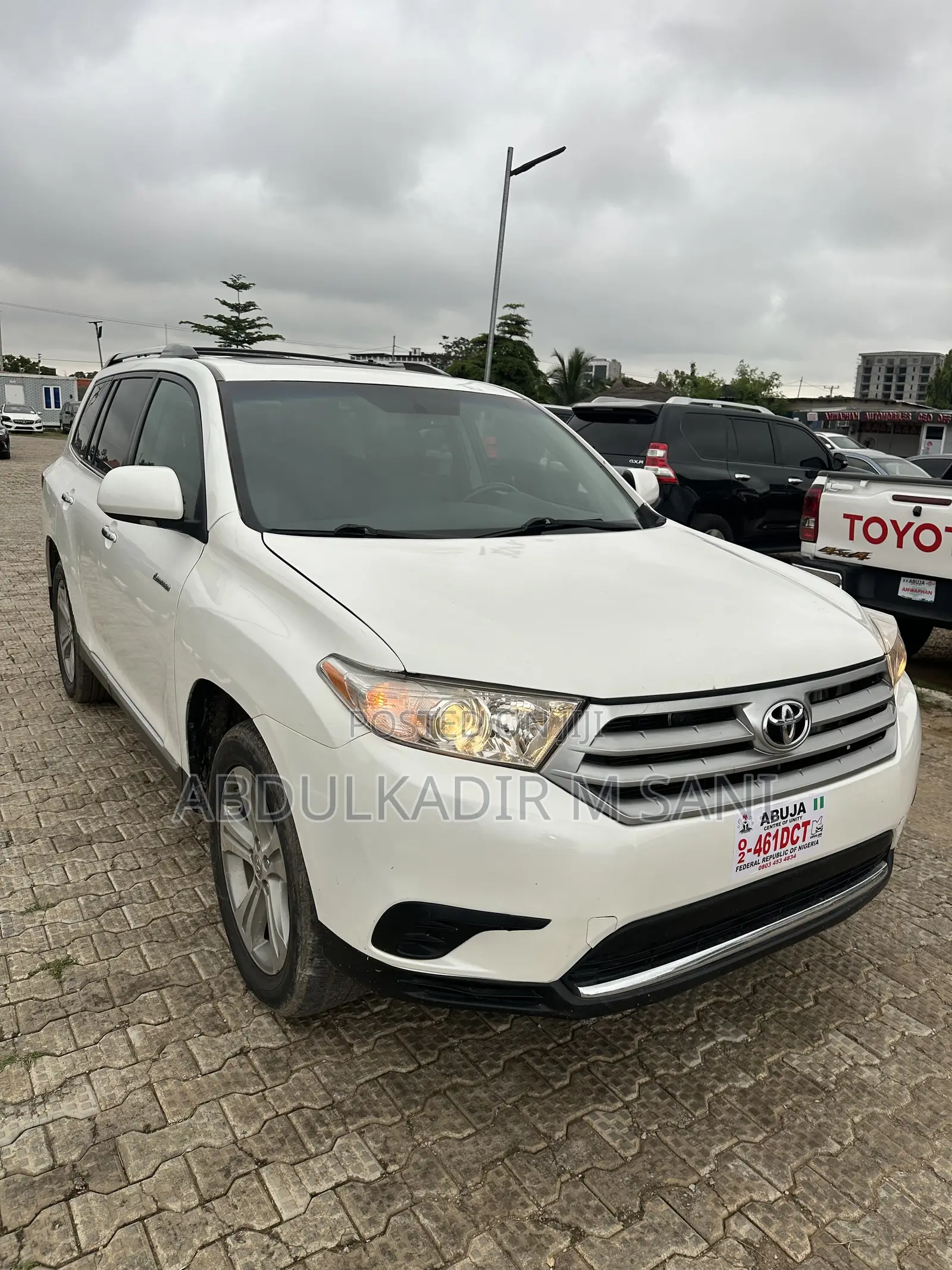 Toyota Highlander 2012 White