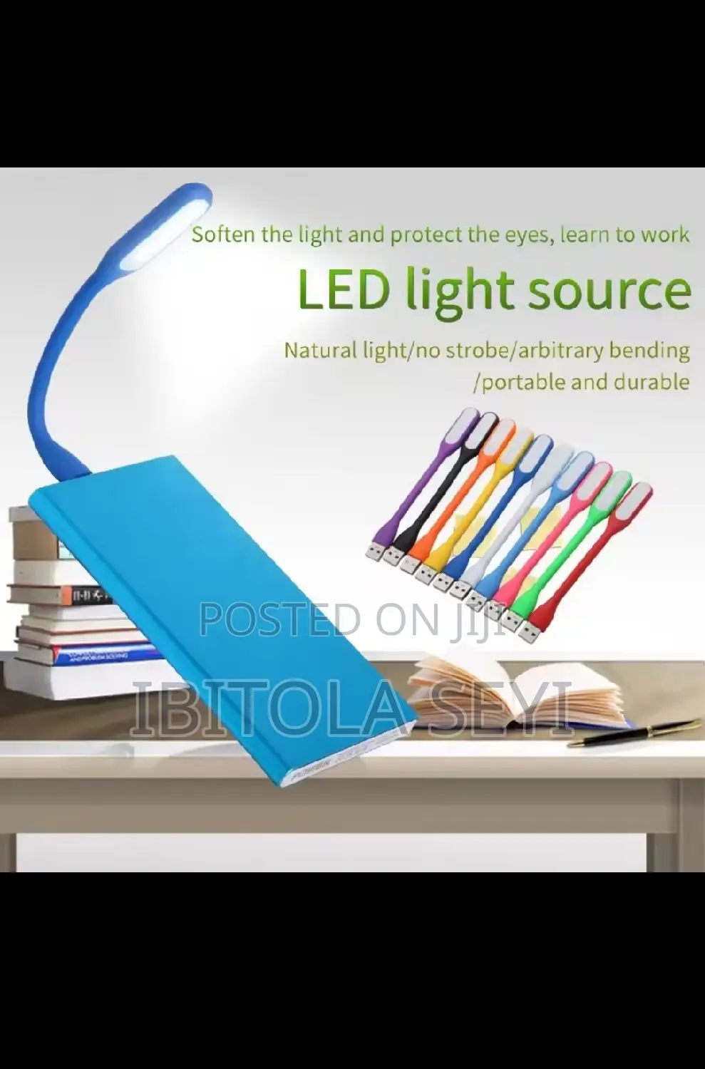 2pcs Usb Reading Light For Students