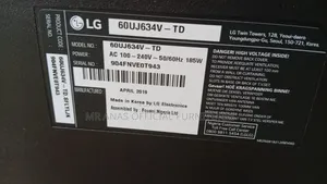 60inches Lg Webos Smart Tv With Magic Remote