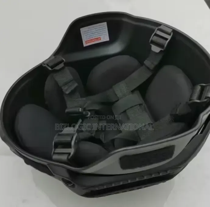 Abs Tactical Helmet With Torch Light