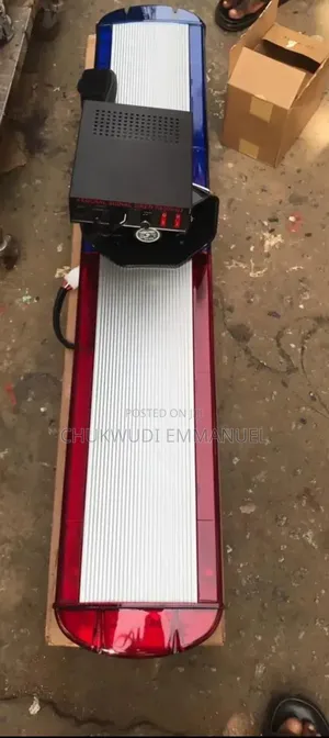 Flat Siren Roof Light Carrier+020