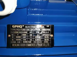 Original 5hp Electric Motor Normal Speed 4kw