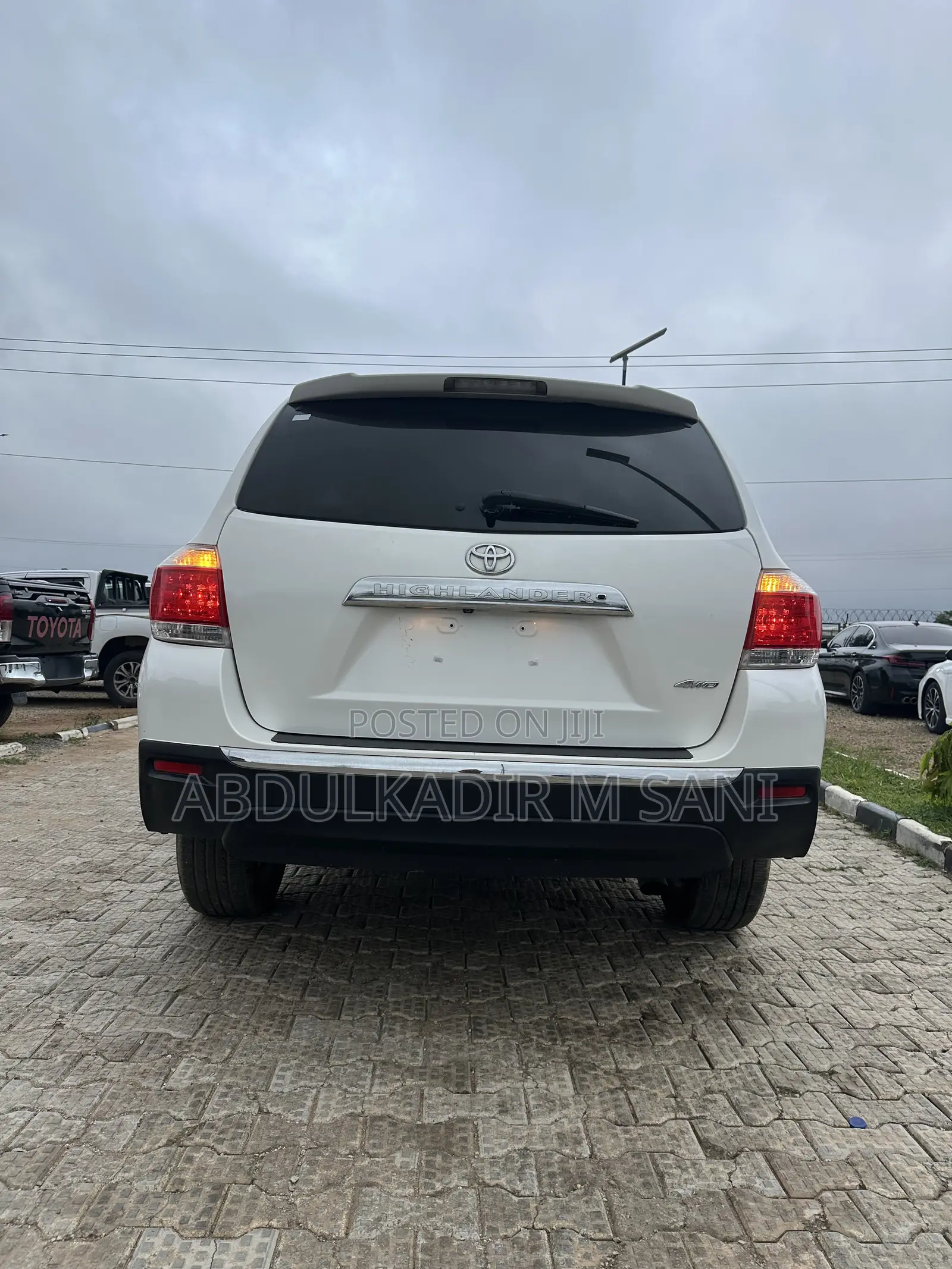 Toyota Highlander 2012 White