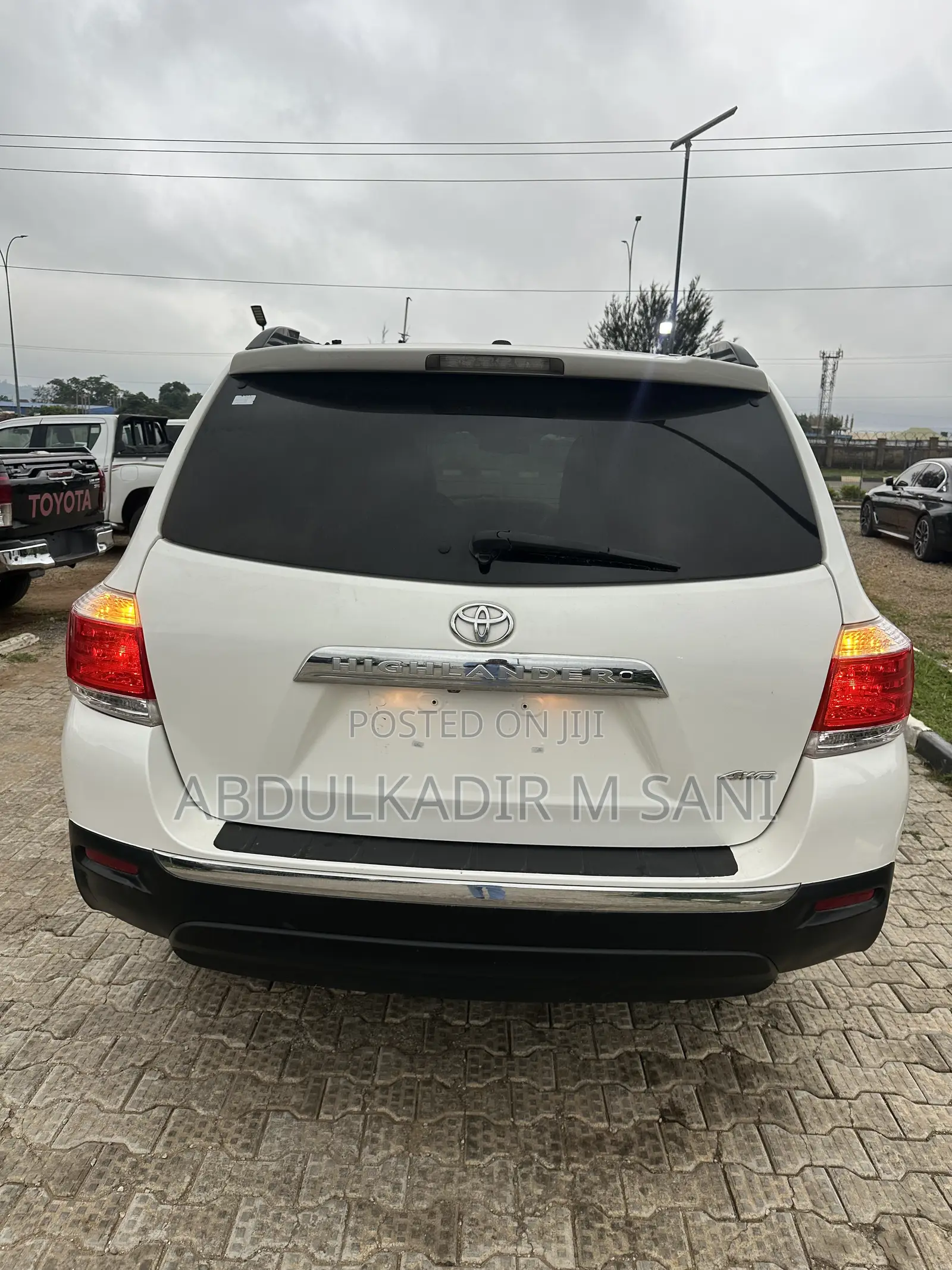 Toyota Highlander 2012 White