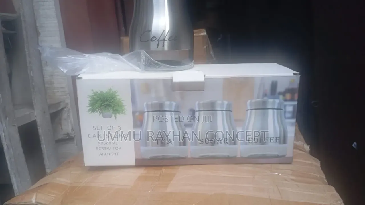 3pcs Stainless Storage