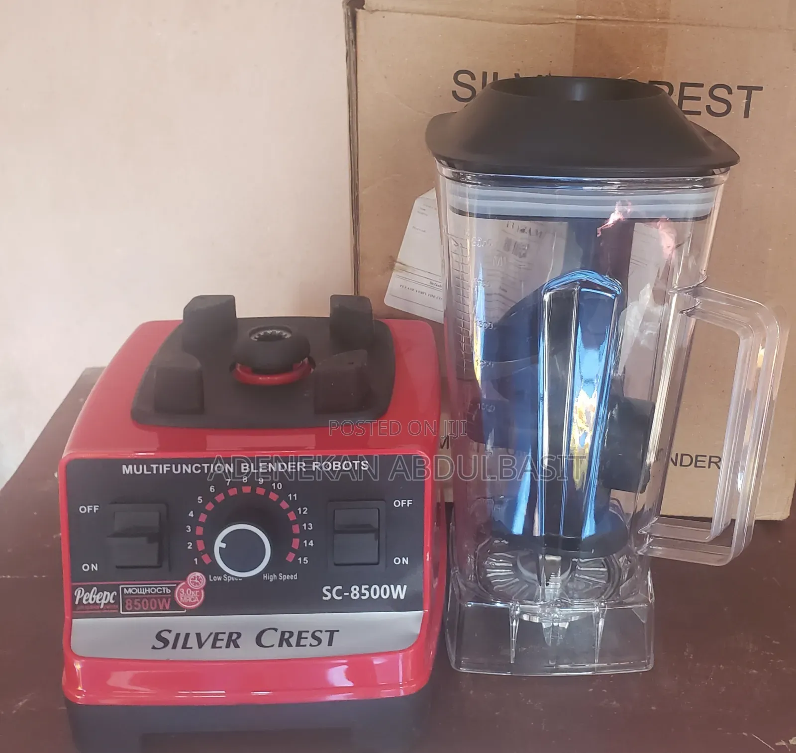 Silver Crest Blender