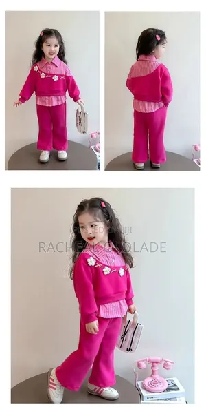 Pink Up and Down Wear for Girls