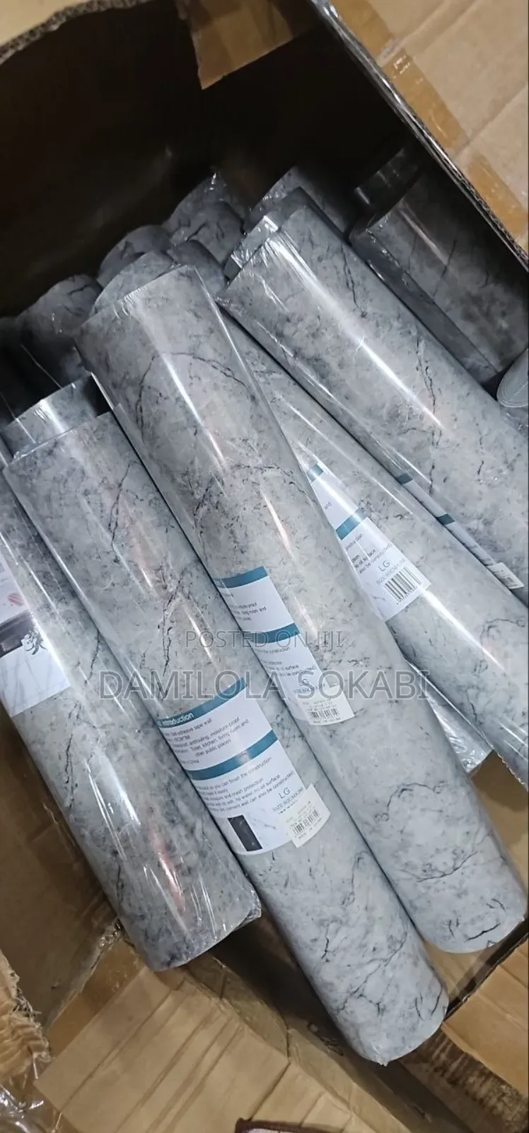 Good Quality Original Marble Wall Paper Size 60cmx3m