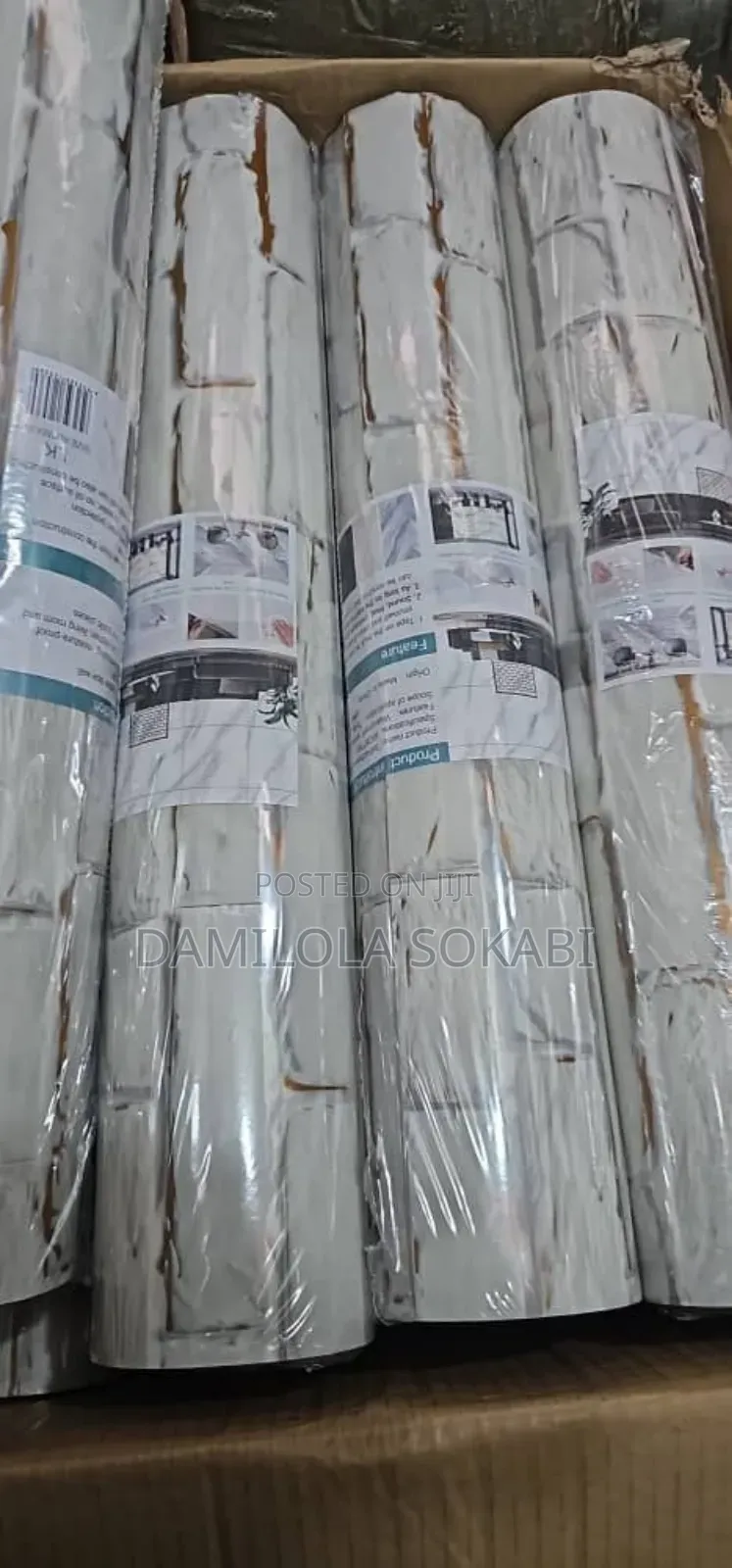 Good Quality Original Marble Wall Paper Size 60cmx3m