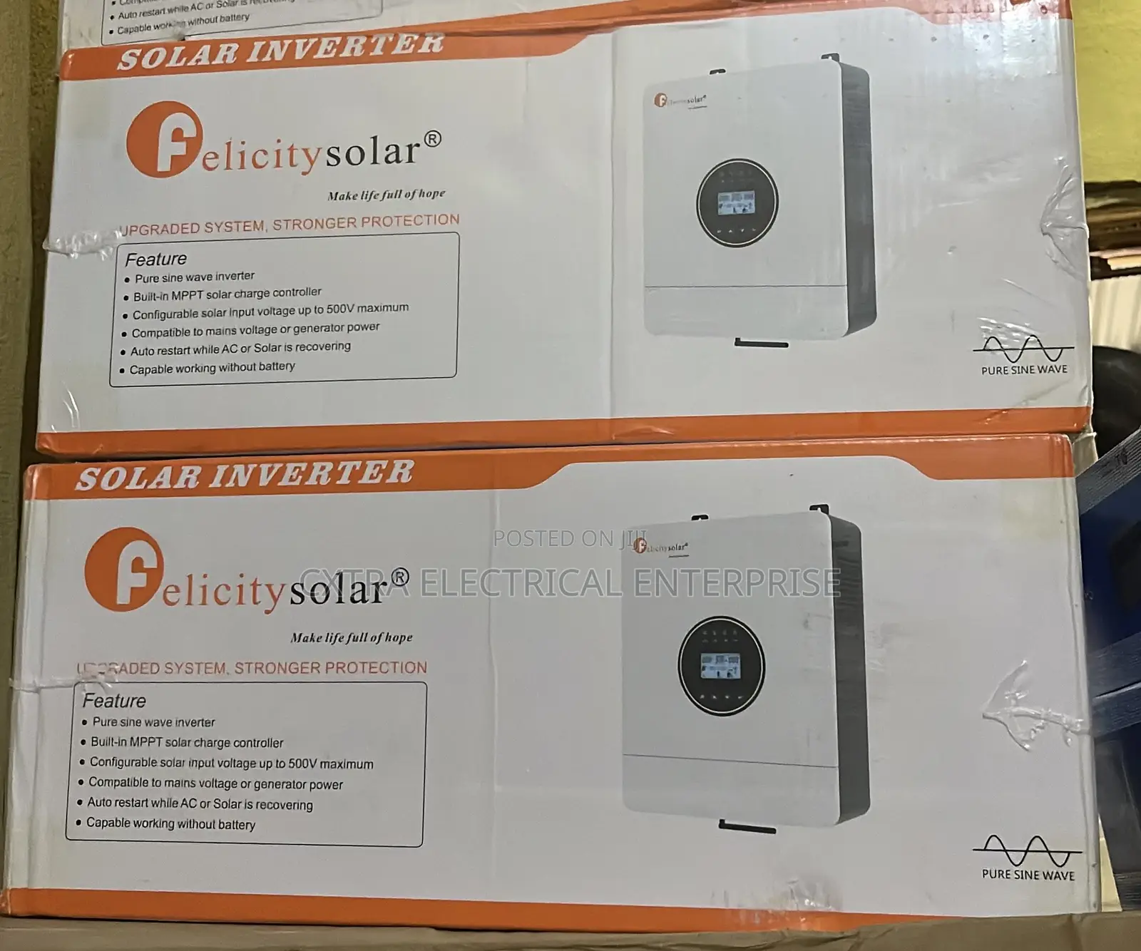 6kva 48v Inverter Felicity Hybrid