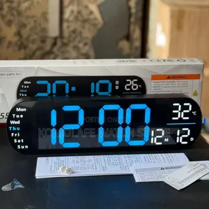 Digital Ambulance Light Clock