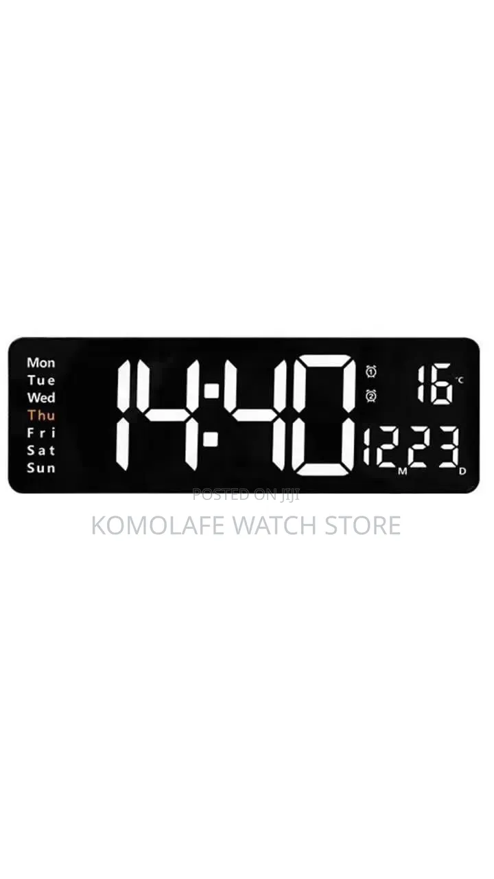 Digital Ambulance Light Clock