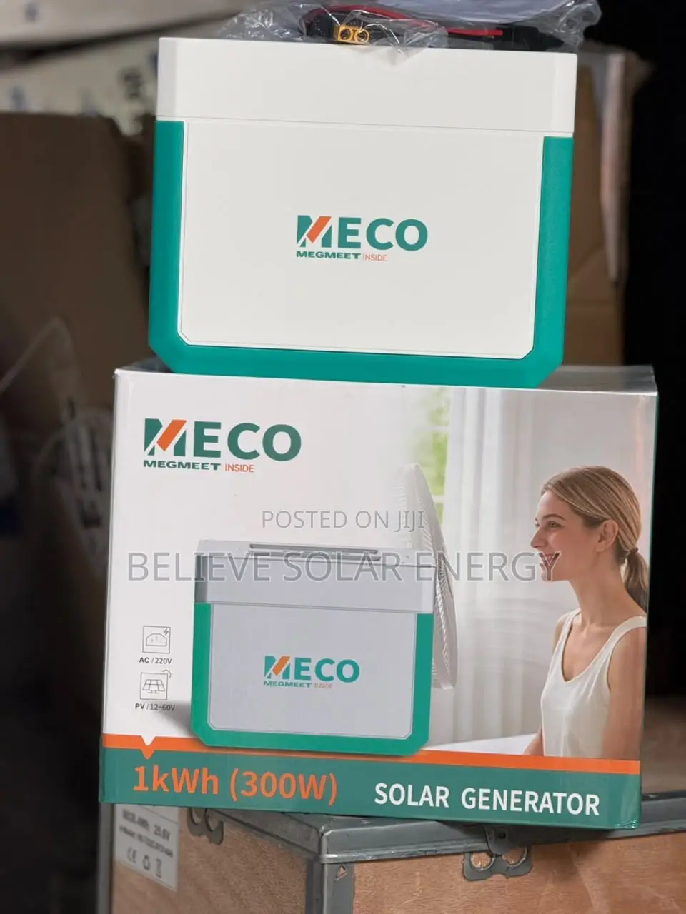 Meco 1kwh Solar Generator 300w With Solar Panel