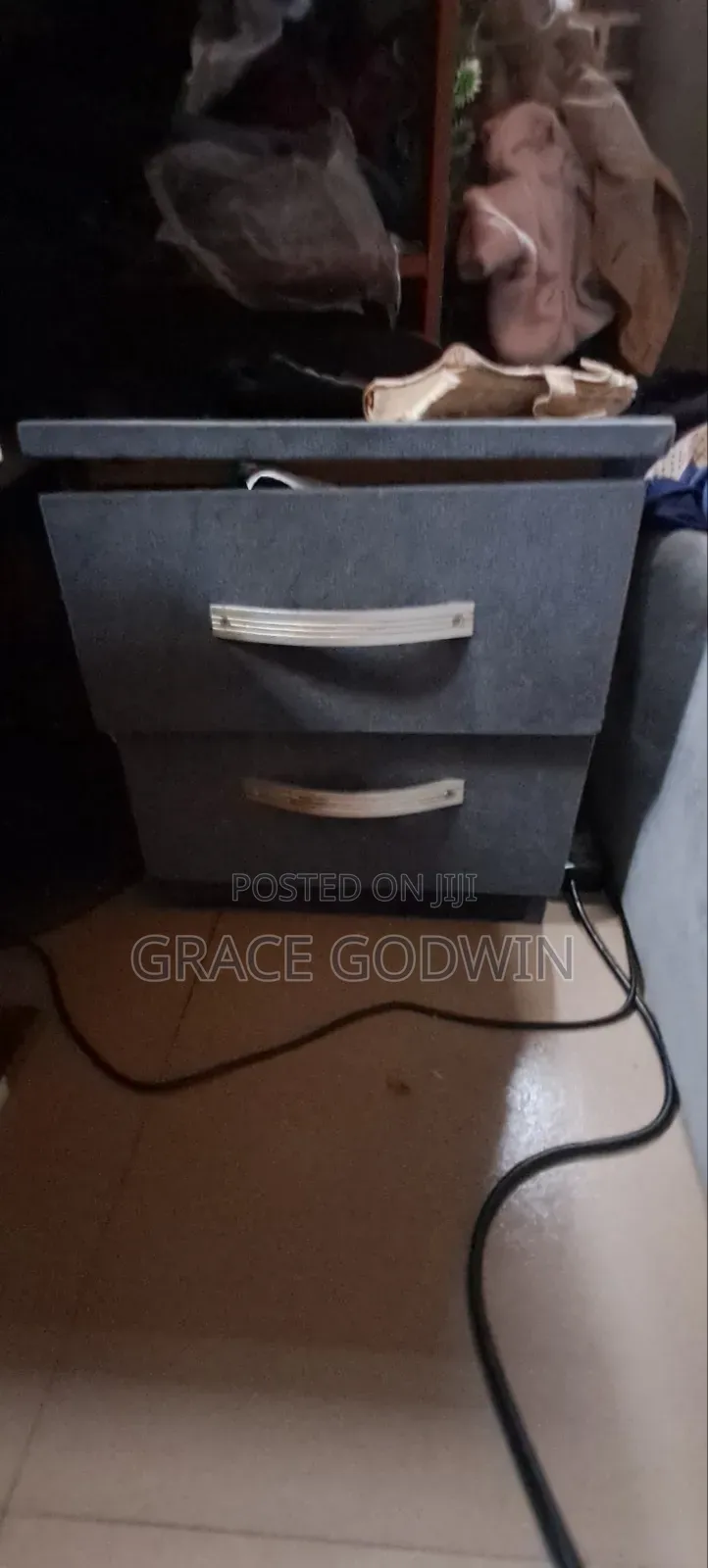 Bed Frame, Foam and Drawer