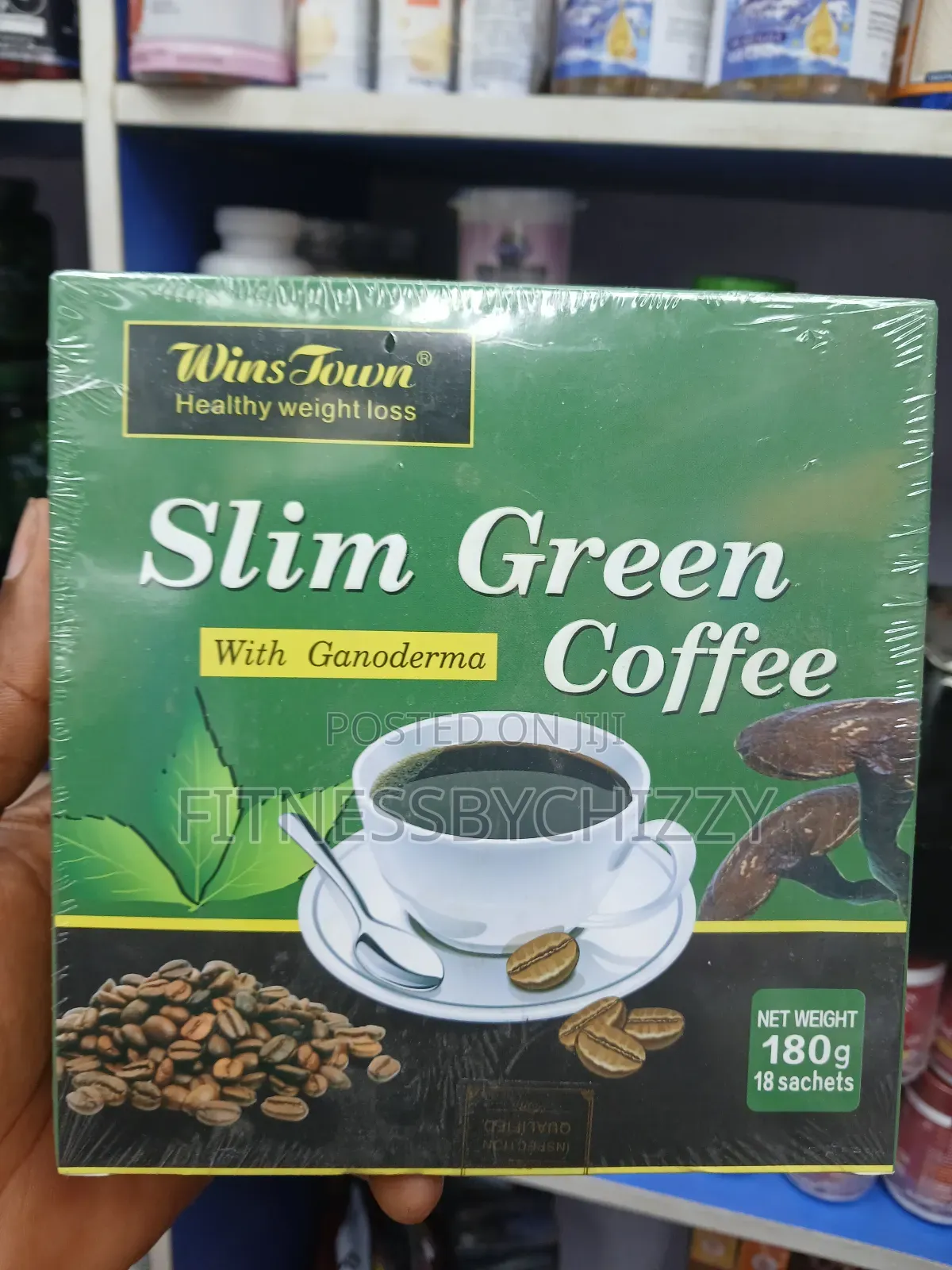 Wins Town Green Tea Coffee X 20 Sachets