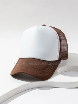 Brown Two Tone Trucker Hat