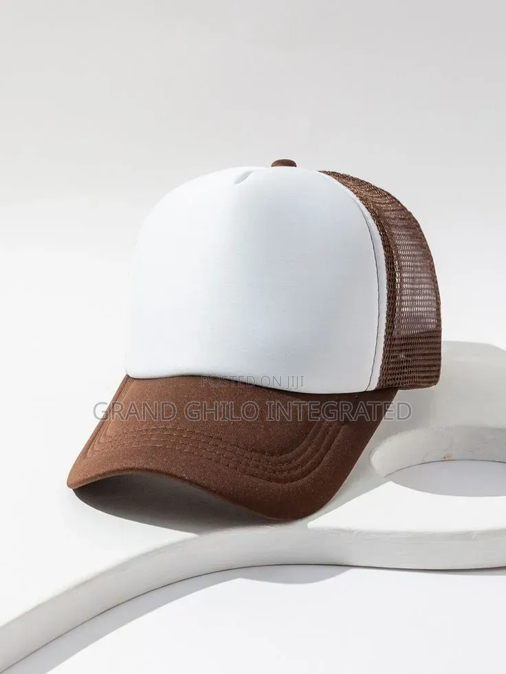 Brown Two Tone Trucker Hat