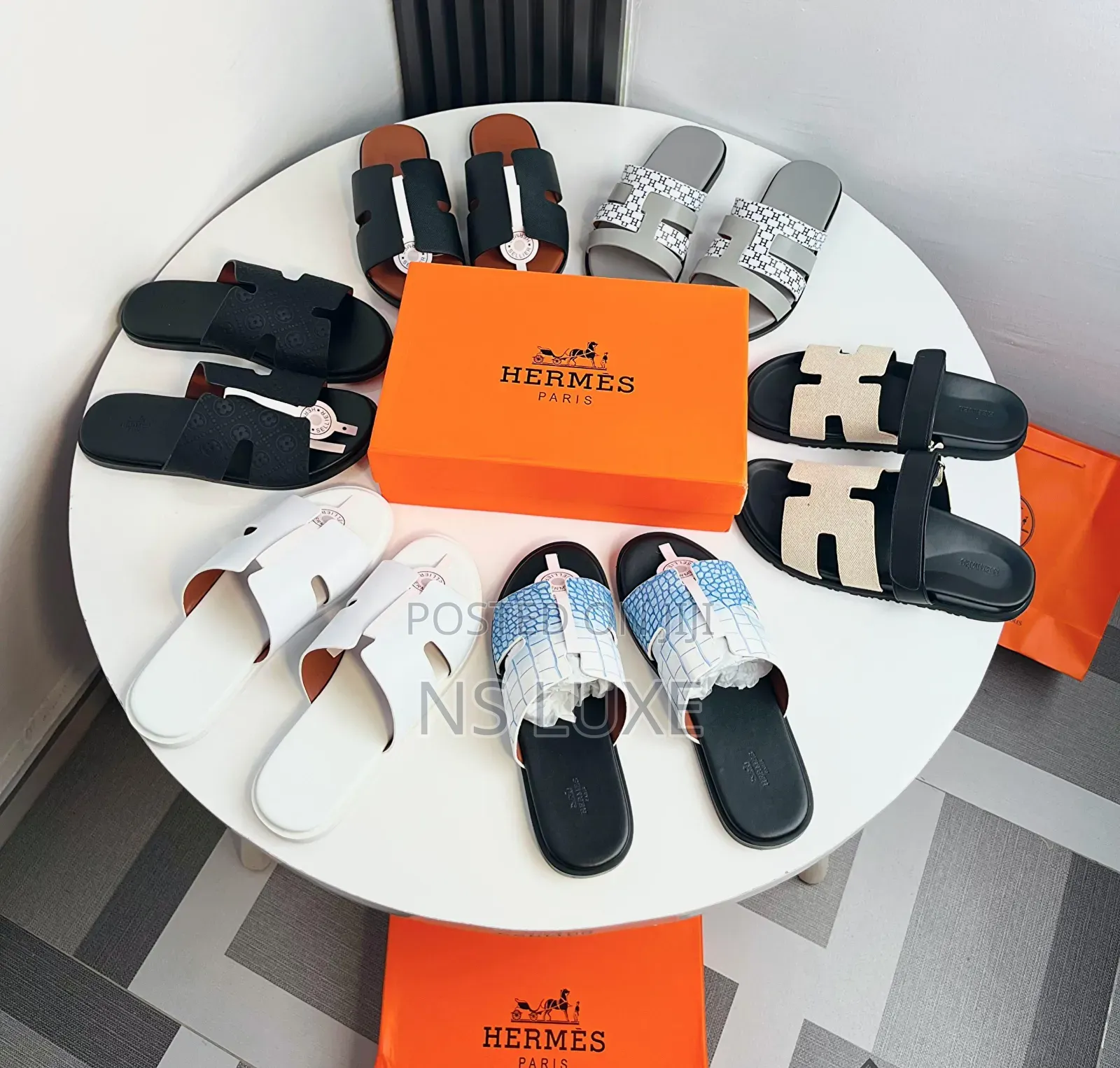 Hermes Slippers
