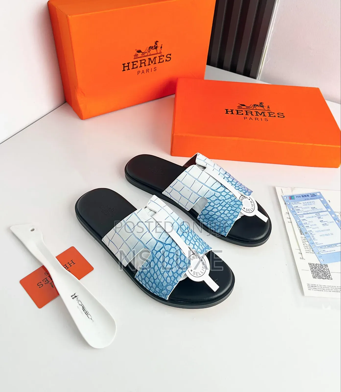 Hermes Slippers