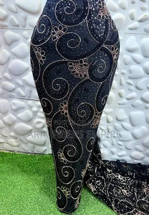 Embroidered Beaded Lace