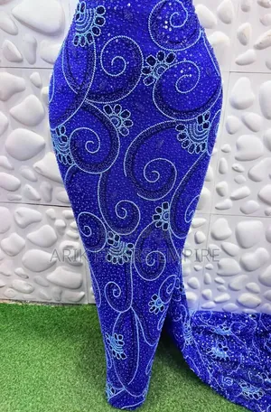 Embroidered Beaded Lace
