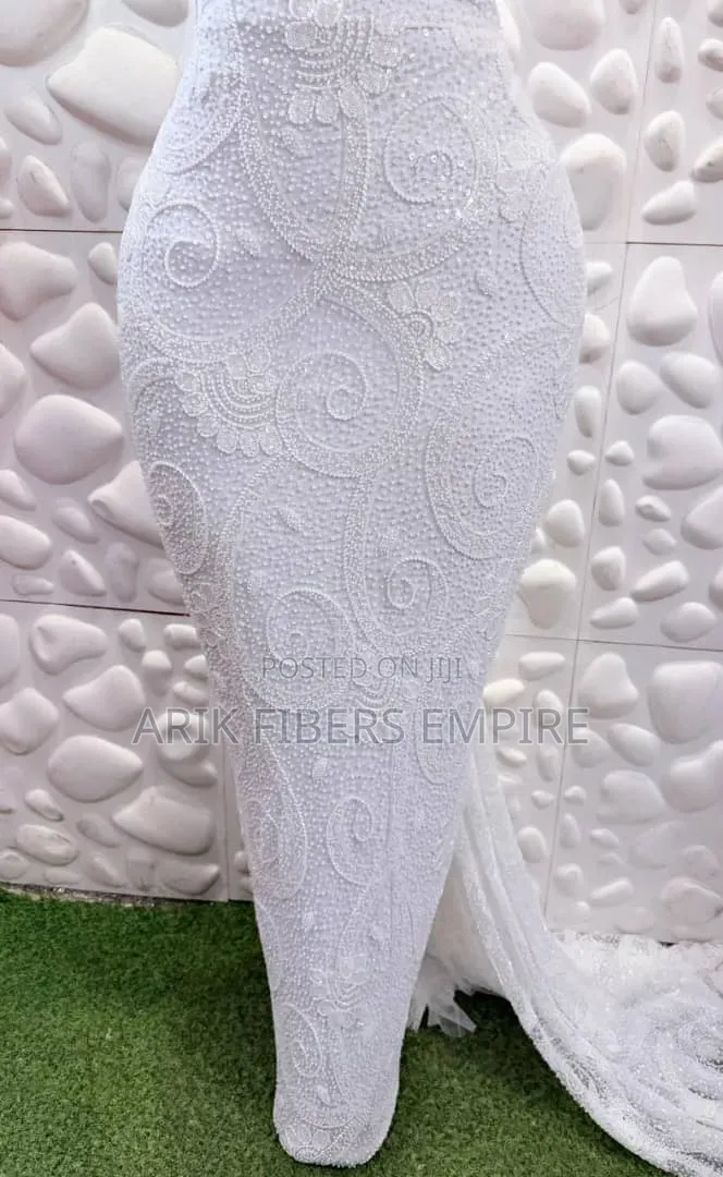 Embroidered Beaded Lace