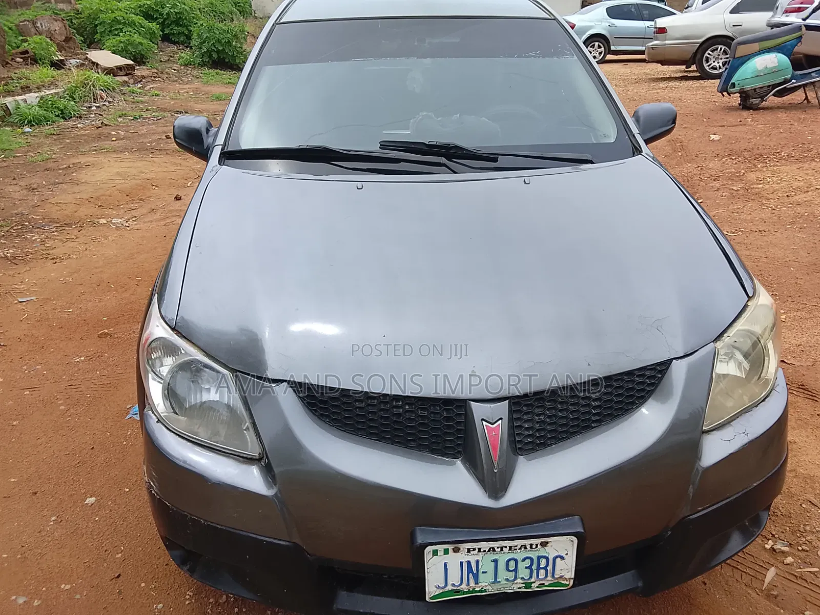 Pontiac Vibe Automatic 2003 Gray