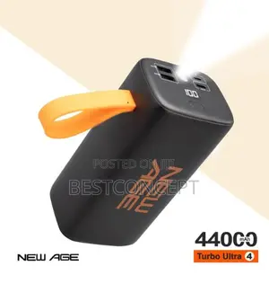 New Age All New 44000mah Pd 22.5w Digital Fast Charging Power Bank