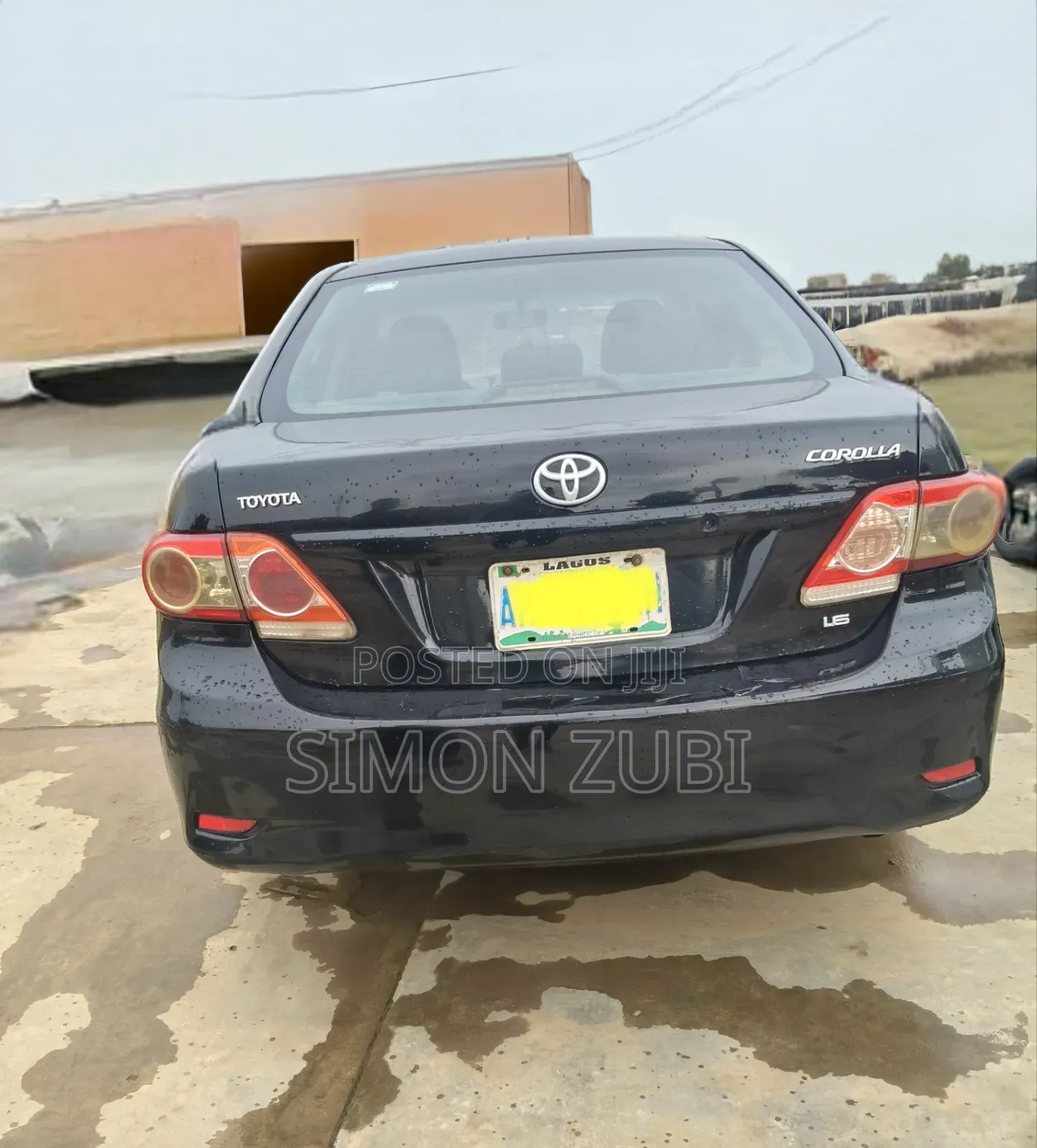 Toyota Corolla 2012 Black