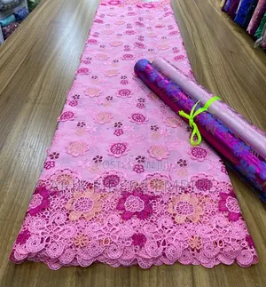 Swiss Voile Applique Lace
